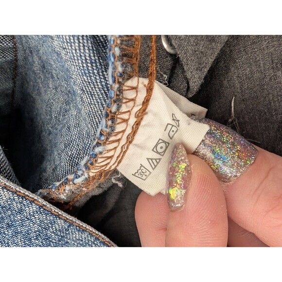 Calvin Klein Vtg Medium Wash Blue Mid Rise Straight Leg Jeans Size 10 31x31 - Picture 8 of 11